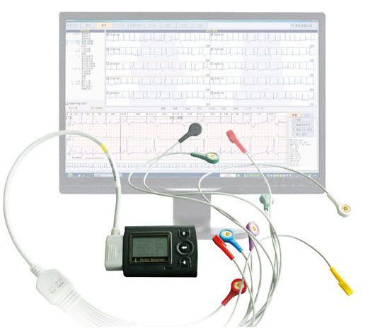 3-channels cardiac Holter monitor CV3000 Vales & Hills BioMedical Tech.