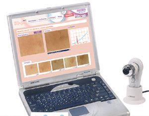 Cutaneous sebum analysis skin diagnosis system / melanin level analysis / cutaneous hydration level analysis SD-PRO Bomtech