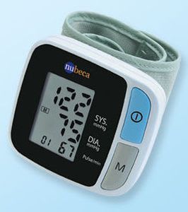 Automatic blood pressure monitor / electronic / wrist 20 - 280 mmHg | BW2731 nu-beca & maxcellent