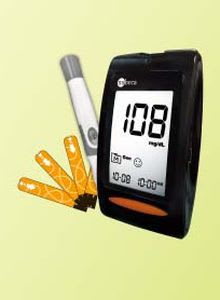 Blood glucose meter with USB port BG4117A nu-beca & maxcellent