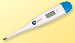 Medical thermometer / electronic / with audible signal / waterproof 32 °C ... 43.0 °C | DT0801 nu-beca & maxcellent