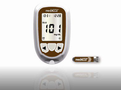 Blood glucose meter medACCU (M) Actherm