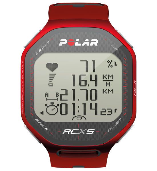 Physical activity monitor watch / wearable / wrist / wireless RCX5 Polar