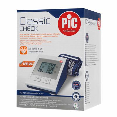 Automatic blood pressure monitor / electronic / arm classic check Pic Solution