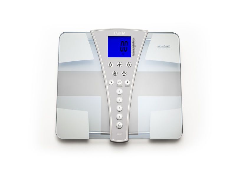Home body composition analyzer / for fat measurement / with LCD display BC-587 Tanita Europe