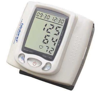 Automatic blood pressure monitor / electronic / wrist 0-300 mmHg - 40-200 bpm | 3001 Bioland Technology