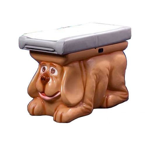Pediatric examination table / fixed / 1-section Puppy PediPals