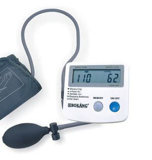 Semi-automatic blood pressure monitor / electronic / arm 0 - 300 mmHg | BK6001 Wenzhou Bokang Instruments