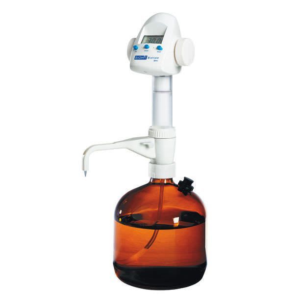 Laboratory bottle-top dispenser / electronic 0 - 30 mL | Biotrate 723054 Sartorius Group