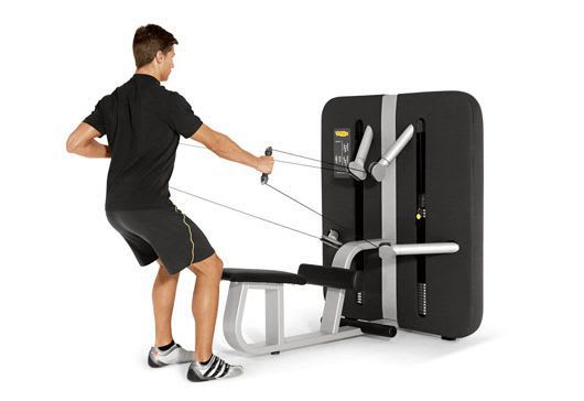Low exercise pulley / dual-cable Kinesis Technogym