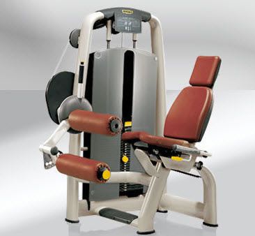 Weight training station (weight training) / leg curl / traditional Selection Technogym