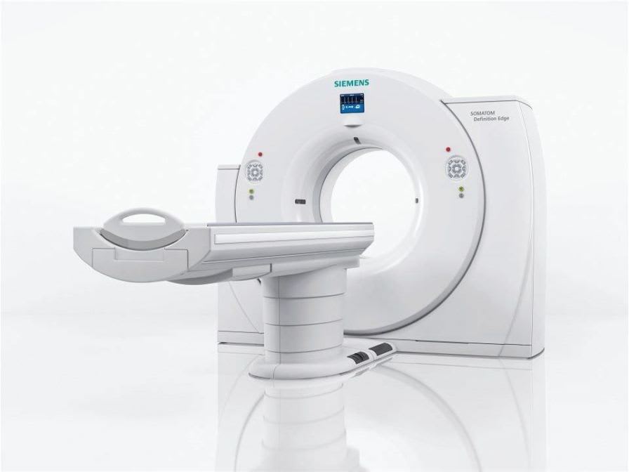 X-ray scanner (tomography) / full body tomography / wide-bore SOMATOM® Definition Edge Siemens Healthcare