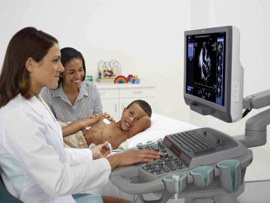 Ultrasound system / on platform / for cardiovascular ultrasound imaging ACUSON SC2000™ Siemens Healthcare