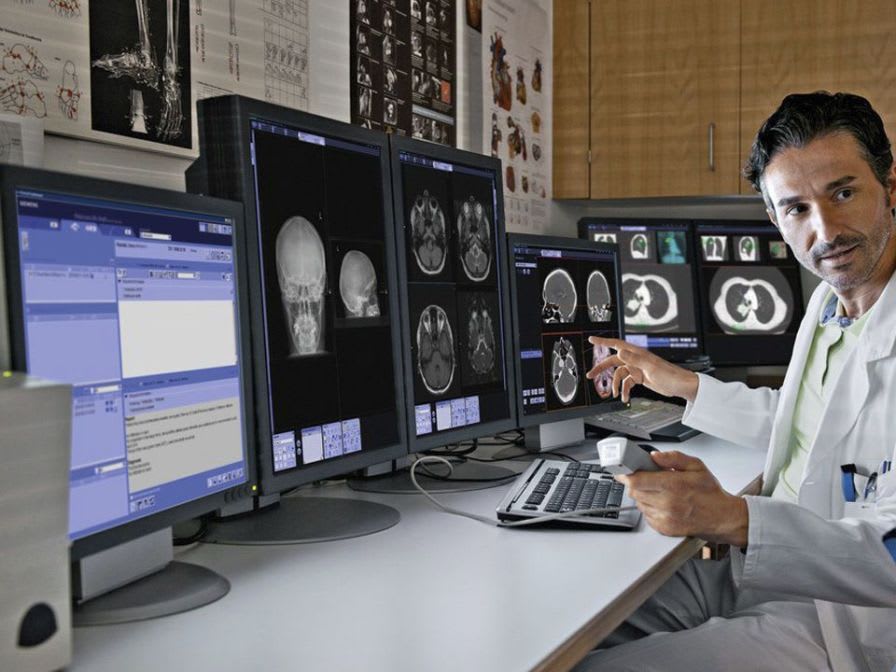 Radiology information system RIS syngo Siemens Healthcare