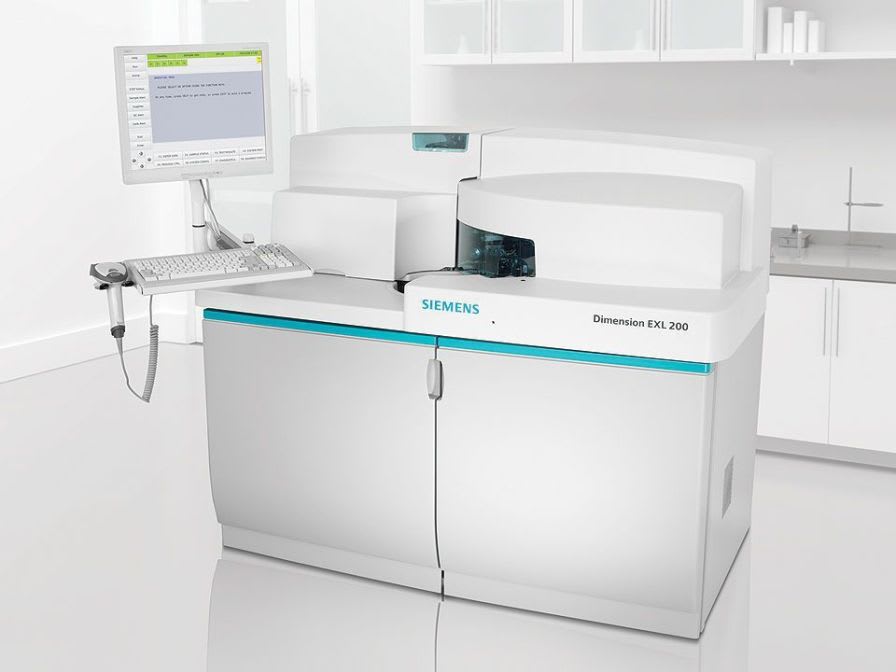 Automatic biochemistry and immunoassay analyzer / integrated system EXL™ 200 Siemens Healthcare