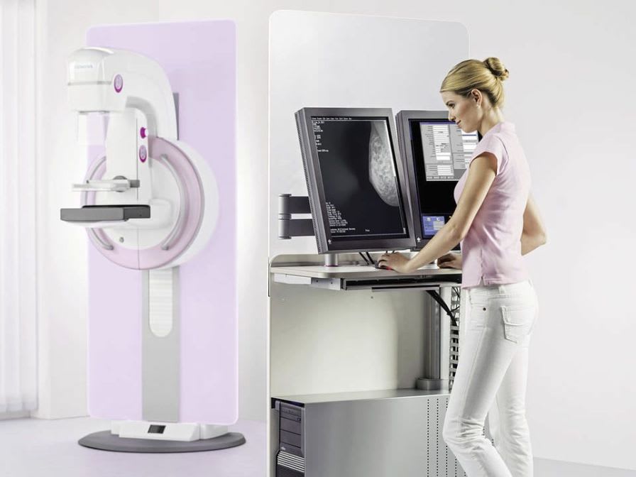 Full-field digital mammography unit / for breast tomosynthesis MAMMOMAT Inspiration Siemens Healthcare