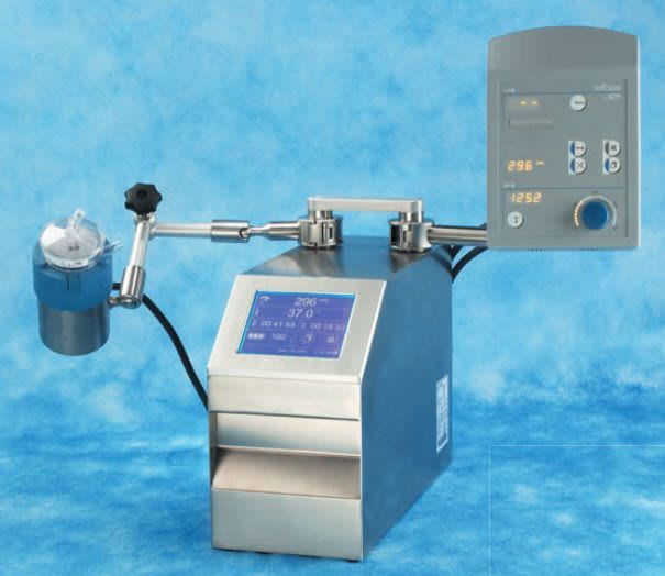 Membrane extracorporeal oxygenator / with centrifugal blood pump Ecco Sorin