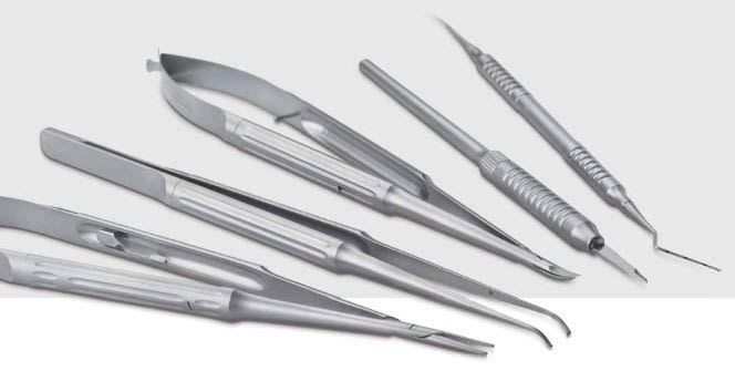 Dental surgery instrument kit Micro-flap KLS Martin Group