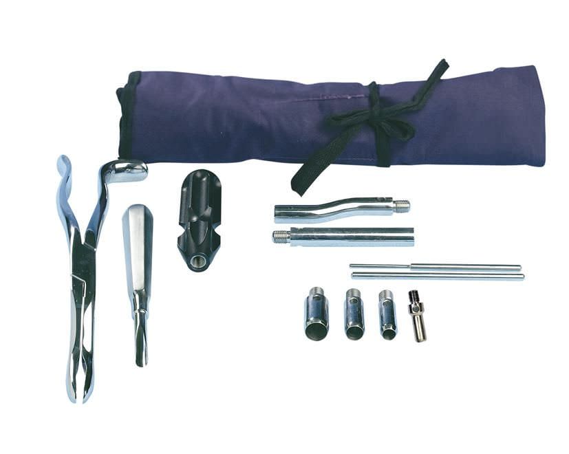 Veterinary dental extraction instrument kit EQUIVET 240756 Kruuse
