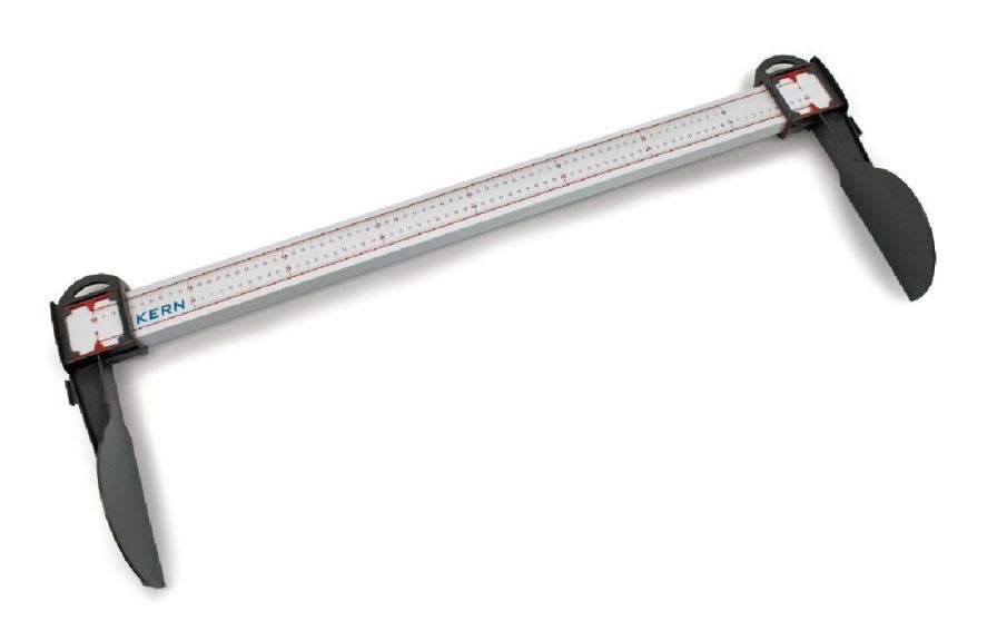 Mechanical height rod / portable / baby 80 cm | MSB KERN & SOHN