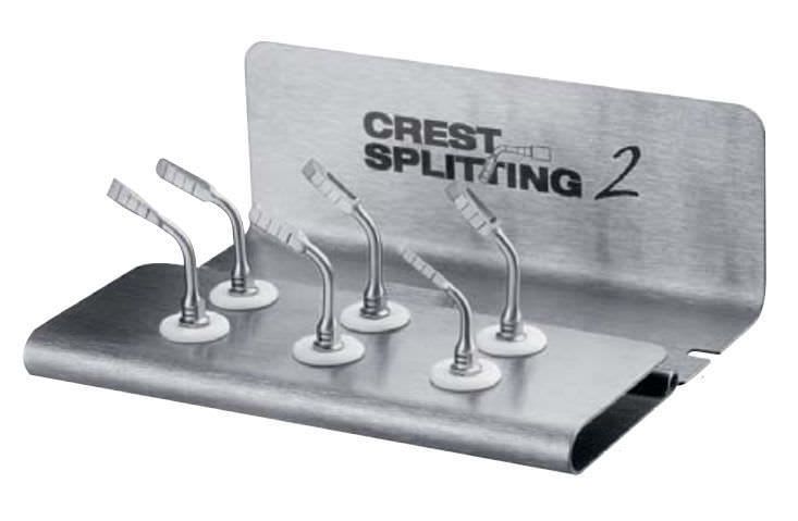 Dental surgery instrument kit Crest Splitting Satelec