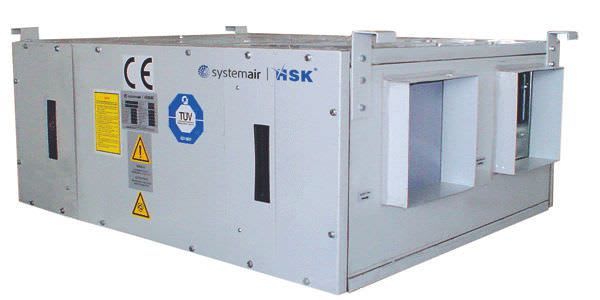 Heat recovery system for healthcare facilities HSK