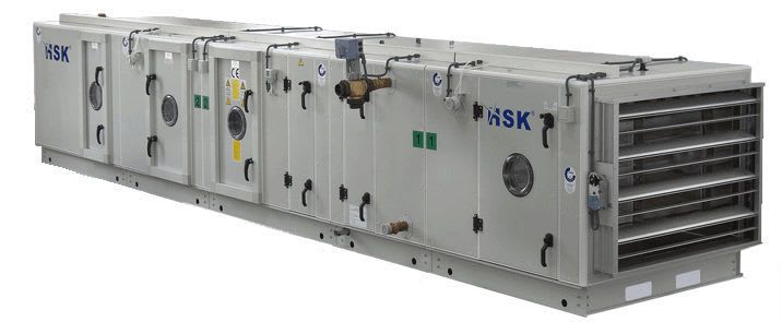 Air handling unit for healthcare facilities / modular 1000 - 100,000 m³/h | Hygieneline HSK