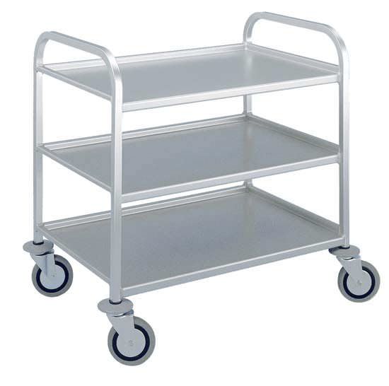 Multi-function trolley / meal / open-structure / 3-tray ZARGES