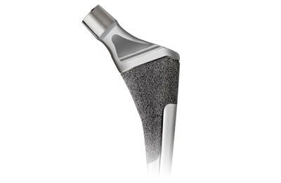 Traditional femoral stem / cementless Trabecular Metal™ Zimmer