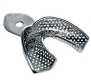 Perforated dental impression tray / for complete dentures Hi-Tray Zhermack