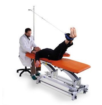 Electrical massage table / height-adjustable / on casters / 2 sections LH126 - THER PLUS GLOBAL Chinesport