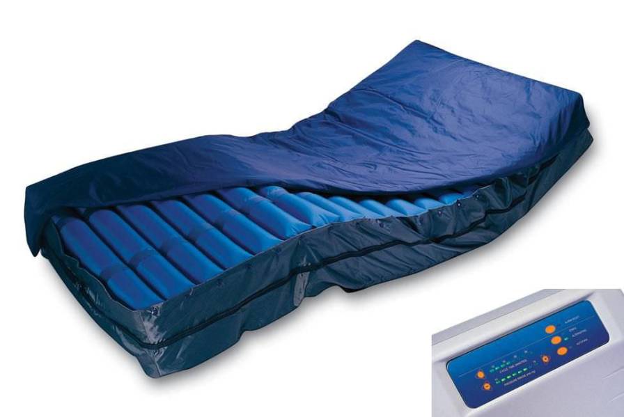 Anti-decubitus mattress / for hospital beds / alternating pressure / bariatric MSC Medline Industries
