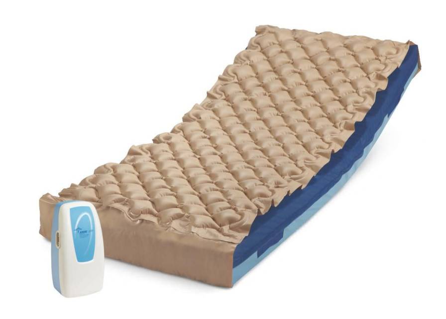 Hospital bed overlay mattress / alternating pressure / honeycomb Airone Medline Industries