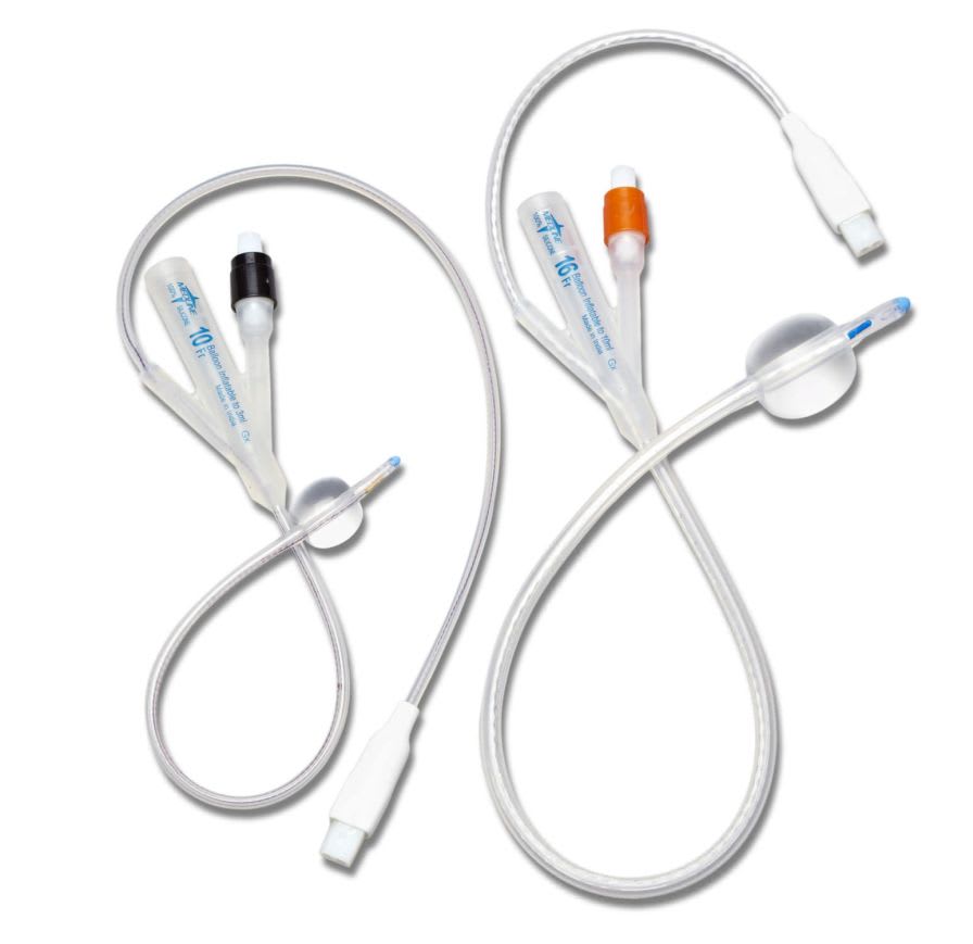 Foley catheter / with temperature sensor 8 - 18 Fr Medline Industries