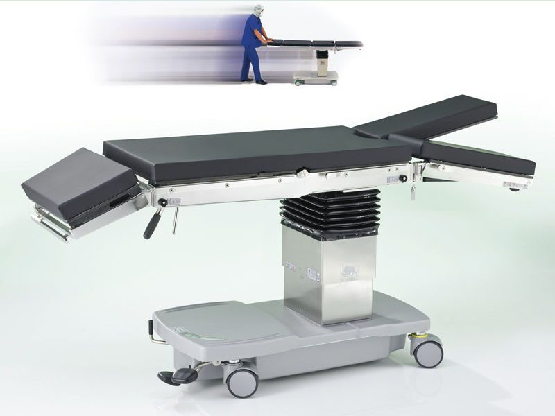 Universal operating table / electro-hydraulic / on casters / X-ray transparent OPX mobilis®300 Schmitz und Söhne