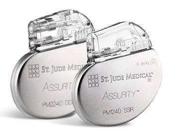 Implantable cardiac stimulator Assurity™ St. Jude Medical
