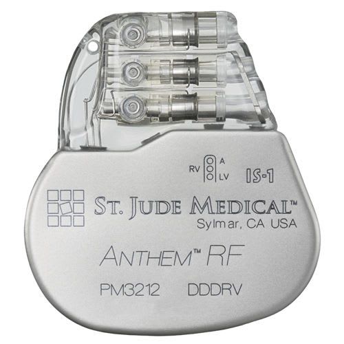 Implantable cardiac stimulator / resynchronization Anthem™ CRT-P St. Jude Medical