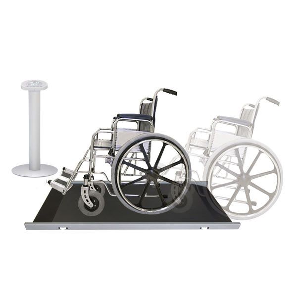 Wheelchair platform scale / multifunctional / electronic / with LCD display RW, RW-M WUNDER