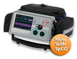Semi-automatic external defibrillator / compact multi-parameter monitor E series ZOLL Medical Corporation