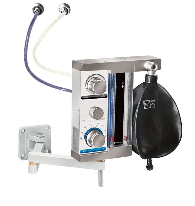 Sedation machine wall-mount Master Flux Plus TECNO-GAZ