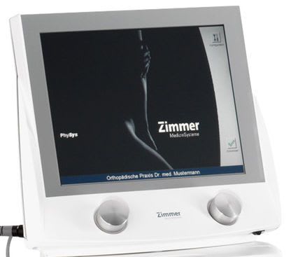 Electro-stimulator (physiotherapy) / ultrasound diathermy unit / on trolley / TENS PhySys Zimmer MedizinSysteme