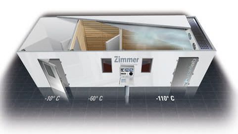 Cryotherapy chamber - 110 °C | icelab Zimmer MedizinSysteme