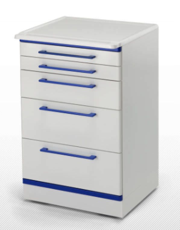 Medical cabinet / dentist office / on casters / modular RT 5/6/7/8 ZILFOR