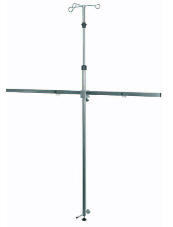 3-hook IV pole / rail-mounted 519110 TLV Healthcare