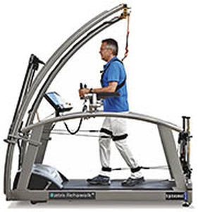 Walking rehabilitation system / computer-based Rehawalk® zebris Medical