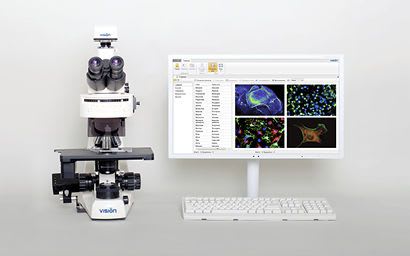 Laboratory microscope / digital / binocular Vision Bio® Epi Pro West Medica
