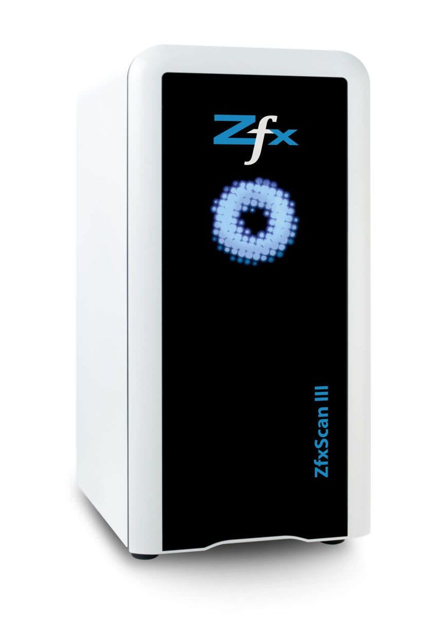 Dental laboratory dental CAD CAM scanner ZFX Scan III Zfx