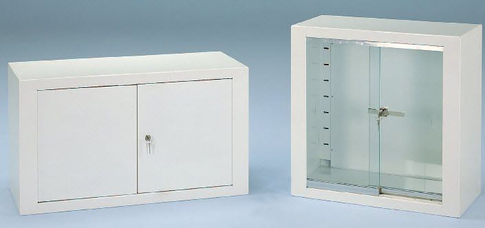 Medical cabinet / medicine / wall-mounted M600230, M600231 Titanox
