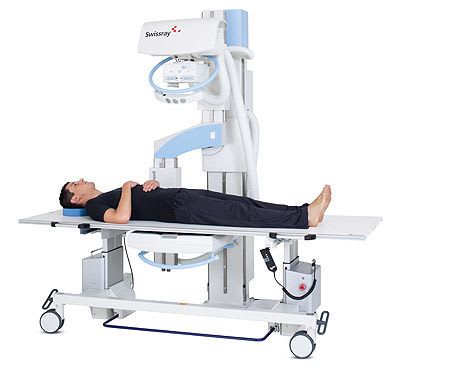 Radiography system (X-ray radiology) / digital / for multipurpose radiography / with mobile table ddRElement™ swissray