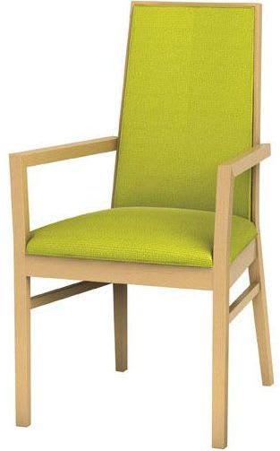 Dining room chair / for waiting room / with armrests W630A Cara Grand Rapids Chair